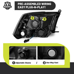 ROADEAL installed on Dodge Ram front demonstrating direct-fit replacement benefit