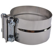 ROADFORMER clamp front view showing full 5-inch band and secure fit benefit