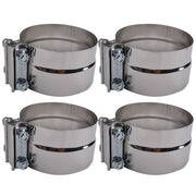 ROADFORMER front view of 5 inch clamp 4-pack showing packaging and clamps