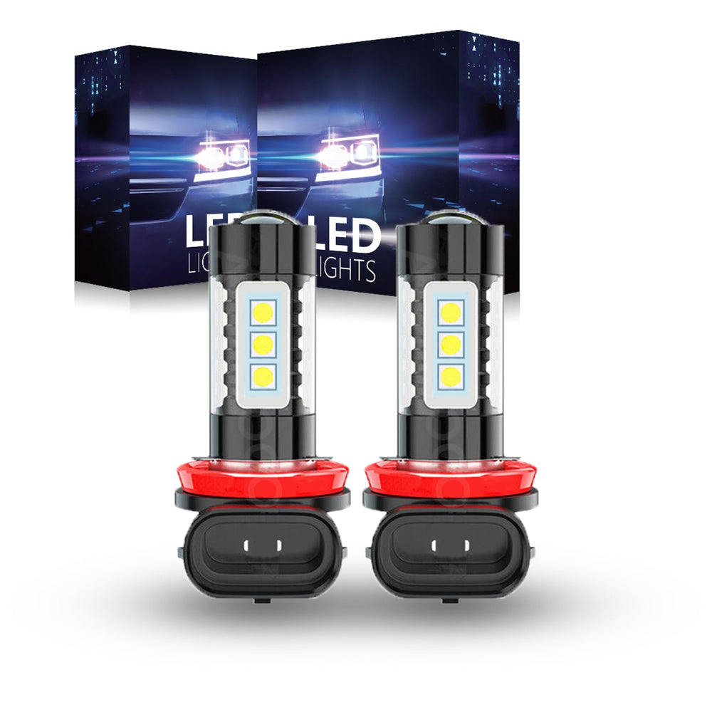 ROADLIT front packaging showing pair of H11 H8 bulbs and retail box for easy identification