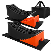 ROBLO C K front view packaged leveling blocks showing portability and storage