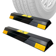 ROBLOck front view of two parking aids showing ready-to-install protection