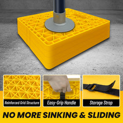 ROBLOck built-in handle and strap close-up for easier carrying benefit