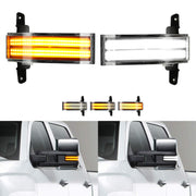 ROCCS front view installed mirror light showing improved visibility