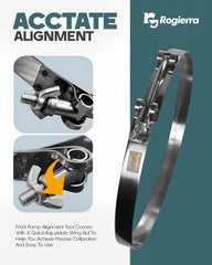 Rogierra stainless steel band detail showing corrosion resistance and durability