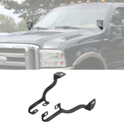ROMELACK front view of hood mounts showing fitment benefit