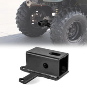 ROMELACK front view of hitch showing durable finish and fitment benefits