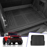 Rongtaod front view trunk mat showing full-coverage protection