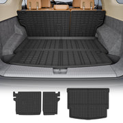 Rongtaod trunk mat front view showing full cargo coverage and clean protection