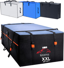 RoofPax front view packed showing clean profile and increased cargo capacity