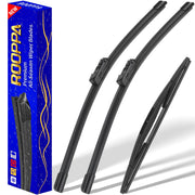 Rooppa front packaging shows three blades and warranty details for easy purchase benefit