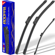 Rooppa front packaging for BMW X3 X4 showing full replacement kit and easy purchase benefit
