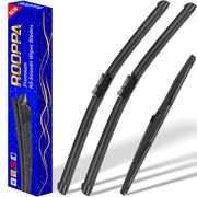 Rooppa front packaging showing complete 3-piece wiper kit and benefits