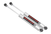 Rough Country boxed 23256_B shocks showing included pair and labels for easy identification