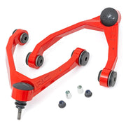Rough Country forged upper control arm front view showing robust one-piece design and improved strength