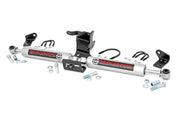Rough Country N3 front view showing dual stabilizers and mounting for better control