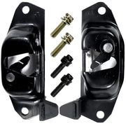 ROVIKE front view of left and right tailgate latch levers showing direct-fit benefit