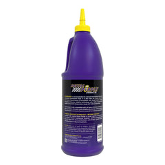 Royal Purple oil close-up showing smooth texture and protective sheen for gears