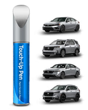 RSACET touch-up pen front cap showing Lunar Silver code and easy verification