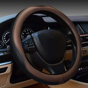 Rsept Gomass front view showing sporty black brown cover benefit: refreshed steering look