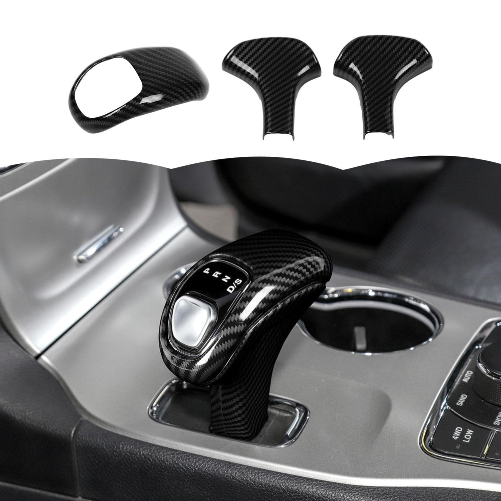 RT-TCZ front view shift knob trim showing precise fit and sporty look