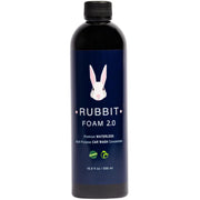 Rubbit front bottle view showing label and concentrate, highlights refill convenience.