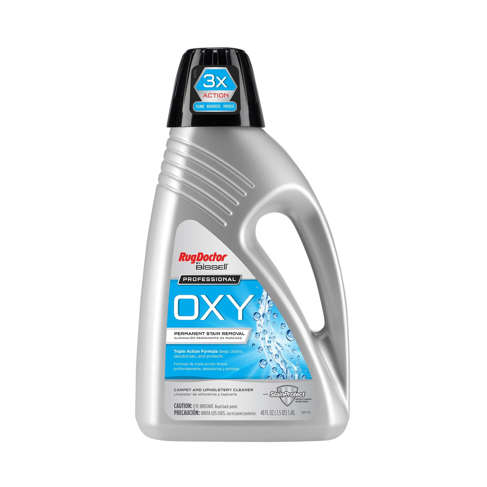 Rug Doctor bottle front label showing product name and strength benefit