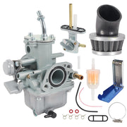 RUIANOMG carburetor front view showing clean throttle bore and mounting points for easy replacement