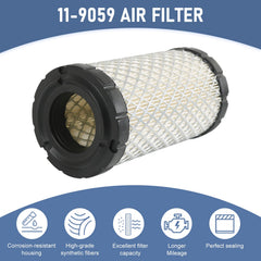 RUIANOMG fuel filter with label and part numbers for easy identification benefit