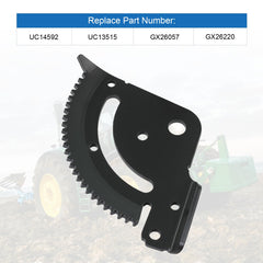 RUIANOMG pinion next to ruler demonstrating exact size for confident compatibility checks