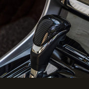 ruihe front view of gear shift knob cover showing fit and sport look