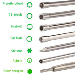 RUITONDA tool being used to adjust a string trimmer carburetor for smoother idle