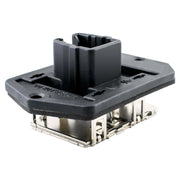Ruizure front view of blower resistor showing mounting and fit for fast replacement