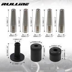 RULLINE pilot cone close-up guiding seal to prevent damage during installation