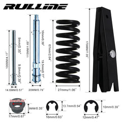 RULLINE roller pin close-up showing smooth finish for reduced hinge play and long life