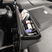 RUNROAD dashboard tray front view showing clean fit and extra storage benefit