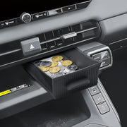 RUNROAD front view of the center console tray showcasing clean concealed storage and organization