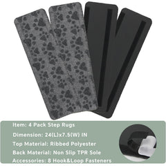 RUNROLE TPR backing detail highlights waterproof non-slip benefit
