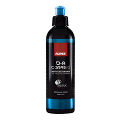 RUPES front label bottle showing product visibility and professional branding benefit