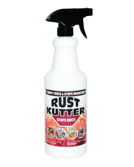 Rust Kutter front bottle with sprayer showing easy application benefit