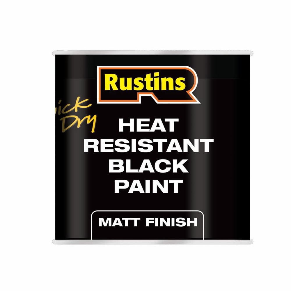 Rustins 250ml tin front label showing product and quick-dry benefit