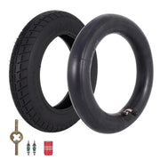 RUTU 10x2-6.1 tire front profile showing tread and benefit of reliable traction