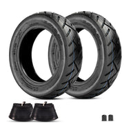 RUTU front view of packed 10x2.50 tires and inner tubes, durable replacement