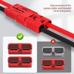 RVBOATPAT connector with heavy-gauge wires attached for fast serviceability