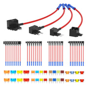 RVBOATPAT front packaging showing full 36-piece fuse tap kit and fuses benefit ready use