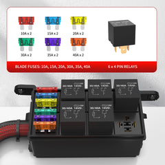 RVBOATPAT color-coded pre-wired leads for quick identification and safer hookups