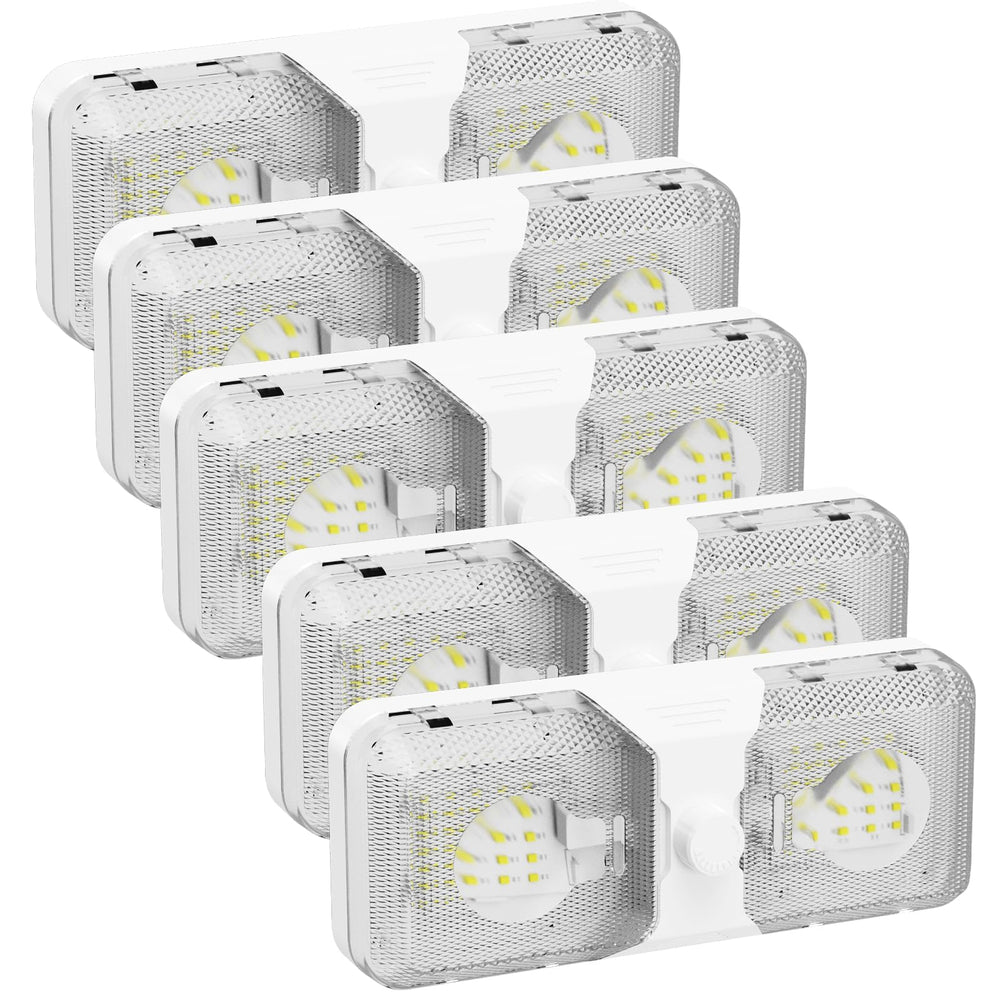 RVGUARD double dome front view showing low-profile fit and bright coverage