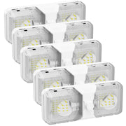 RVGUARD double dome front view showing low-profile fit and bright coverage