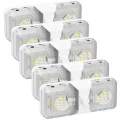 RVGUARD double dome front view showing low-profile fit and bright coverage