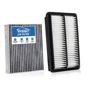 RVgolf engine filter front packaging showing fitment and benefit of reliable airflow